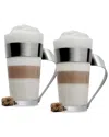 Villeroy & Boch New Wave Set Of Two 10oz Macchiato Glasses