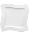 Villeroy & Boch New Wave Square Salad Plate In White