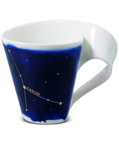 Villeroy & Boch New Wave Stars Mug Cancer In Blue