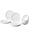 Villeroy & Boch Newmoon 12pc Set In White