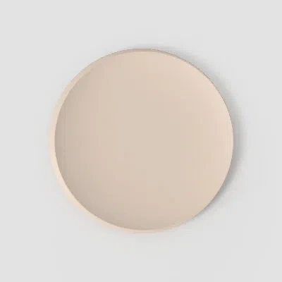 Villeroy & Boch - Newmoon Beige Oversized Flat Plate, Premium Porcelain, 11.5 In