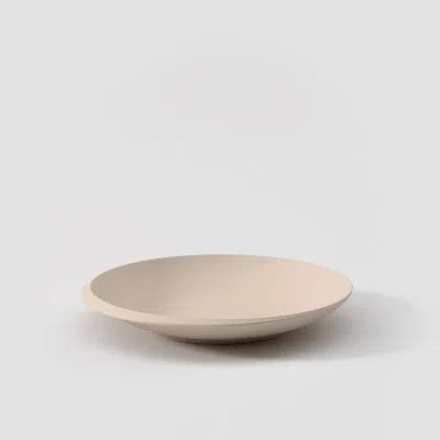 Villeroy & Boch - Newmoon Beige Shallow Bowl, Premium Porcelain, 9.75 In In Neutral