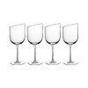 Villeroy & Boch New Moon Claret Glasses, Set Of 4 In Clear