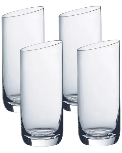 VILLEROY & BOCH VILLEROY & BOCH NEWMOON SET OF 4 HIGHBALL GLASSES