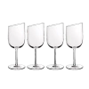 Villeroy & Boch Newmoon White Wine  Set Of 4 In Clear