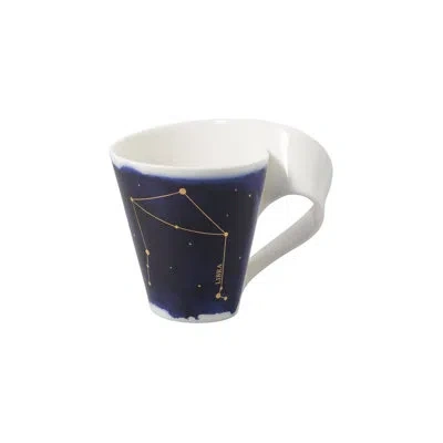 Villeroy & Boch Newwave Stars Mug: Capricorn In Blue;gold