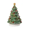 Villeroy & Boch Nostalgic Melody Christmas Tree Musical Decoration In Green