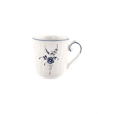 Villeroy & Boch Old Luxembourg 9.75 Oz. Mug In Blue;white