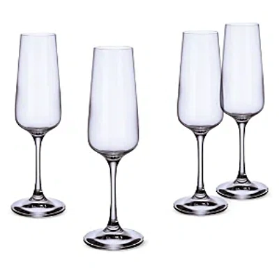VILLEROY & BOCH OVID FLUTES, SET OF 4