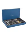 Villeroy & Boch Partially Gold-plated Ella 30-piece Cutlery Set In Silver