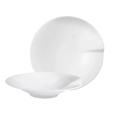 Villeroy & Boch Pasta Passion Large Pasta Plate  Set Of 2 In White
