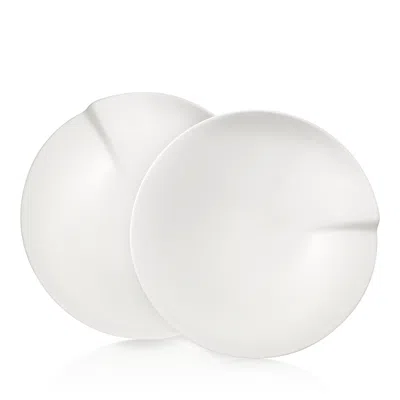 Villeroy & Boch Pasta Passion Large Pasta Plates, Set Of 2 In White