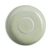 Villeroy & Boch Perlemor Alga Glazed-effect Porcelain Espresso Cup Saucer 12cm In Green