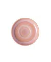 Villeroy & Boch Perlemor Coffee Saucer In Coral
