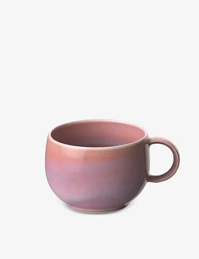 Villeroy & Boch Perlemor Coral Glazed-effect Porcelain Espresso Cup 8.5cm