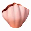 Villeroy & Boch Perlemor Home Shell Hurricane Vase In Pink