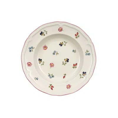 Villeroy & Boch Petite Fleur 0.95 Oz. Soup Plate, Deep Plate For Soups Or Stews In White