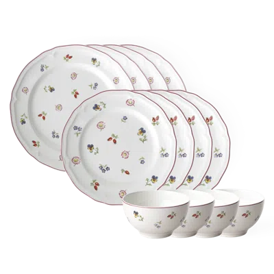Villeroy & Boch Petite Fleur 12 Piece Set Dinnerware Set For 4