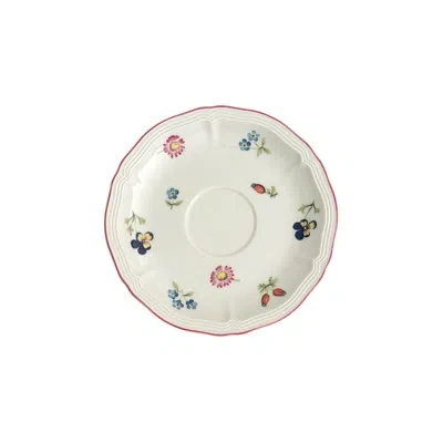 Villeroy & Boch Petite Fleur 6" Tea Cup Saucer In White;green;pink