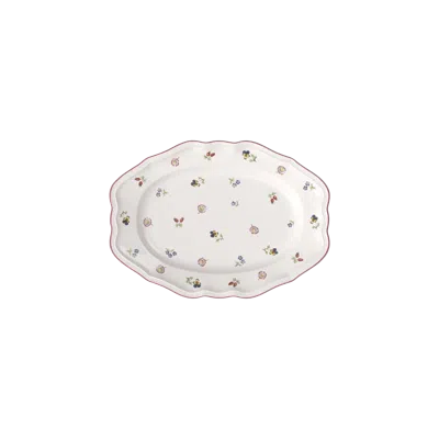 Villeroy & Boch Petite Fleur Oval Platter In White