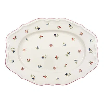 Villeroy & Boch Petite Fleur Platter In White;multi