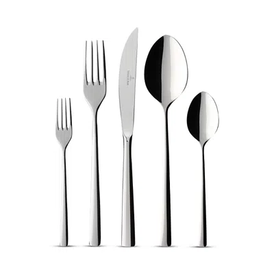 VILLEROY & BOCH PIEMONT 40 PIECE FLATWARE SET