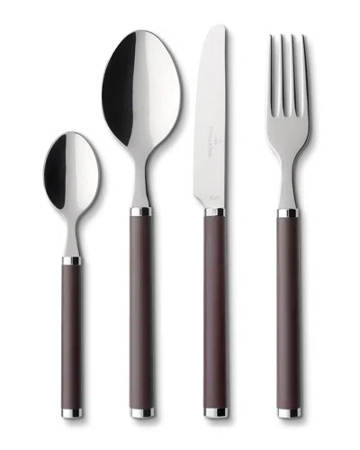 Villeroy & Boch Play 24pc Flatware Set In Gray