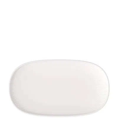 Villeroy & Boch Porcelain Afina Serving Plate In White