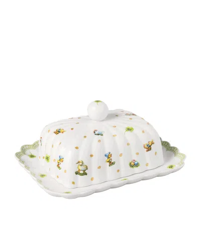 Villeroy & Boch Easter Delight Covered Butter Dish In Multi