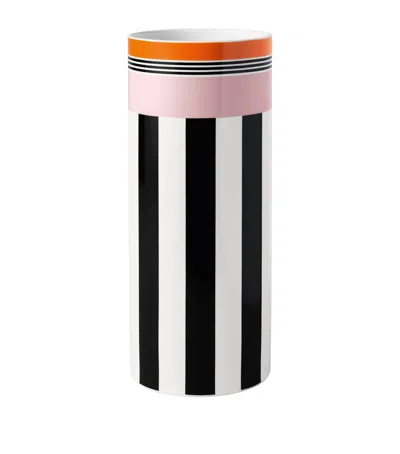 Villeroy & Boch Porcelain Memphis Vase In White