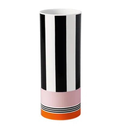 Villeroy & Boch Porcelain Memphis Vase In White