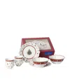 Villeroy & Boch Porcelain Toy's Delight 6-piece Breakfast Set In White