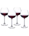 Villeroy & Boch Purismo Bar Set Of 4 Red Wine Glasses