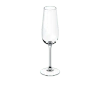 Villeroy & Boch Purismo Set Of Four 9oz Flutes In Clear
