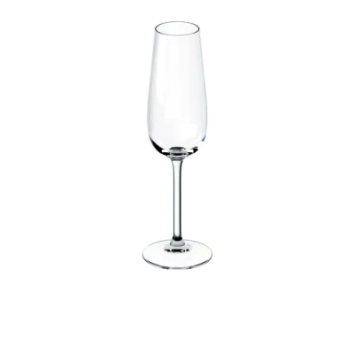 Villeroy & Boch Purismo Set Of Four 9oz Flutes In Clear