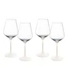 Villeroy & Boch Villeroy Boch Manufacture Rock Blanc Red Wine Glasses, Set Of 4 In Clear