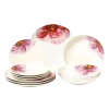Villeroy & Boch Rose Garden 12-piece Dinnerware Set In Pink