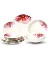 Villeroy & Boch Rose Garden 12 Pc. Dinnerware Set, Service For 4