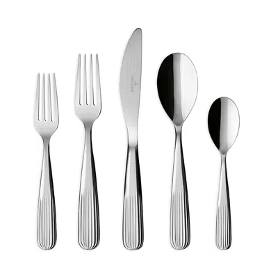 VILLEROY & BOCH ROSE GARDEN 40-PIECE FLATWARE SET