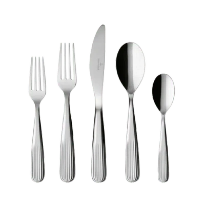 VILLEROY & BOCH VILLEROY & BOCH ROSE GARDEN 40-PIECE FLATWARE SET