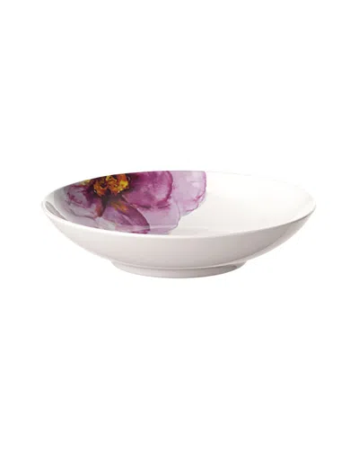 Villeroy & Boch Rose Garden Individual Pasta Bowl In Purple