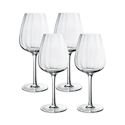 Villeroy & Boch Rose Garden Red Wine Glass, Set Of 4 In Clear