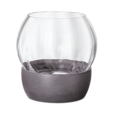 Villeroy & Boch Rose Garden Tealight Holder In Gray