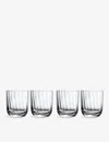 Villeroy & Boch Rose Garden Water Glasses Set Of Four