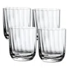 Villeroy & Boch Rose Garden Water/juice Tumbler, Set Of 4 In Transparent