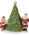 Villeroy & Boch Santa On Tree Lantern In Multi