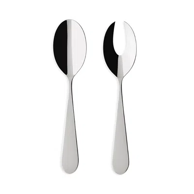 Villeroy & Boch Sereno Xxl Salad Serving Set In Stainless Steel