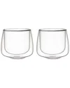 Villeroy & Boch Artesano Hot Cold Beverages Large Insulated Coffee Tumbler, Set Of 2