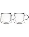 Villeroy & Boch Artesano Hot Cold Beverages Insulated Cappuccino Glass, Set Of 2