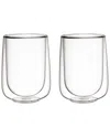 Villeroy & Boch Artesano Hot Cold Beverages Large Insulated Latte Tumbler, Set Of 2